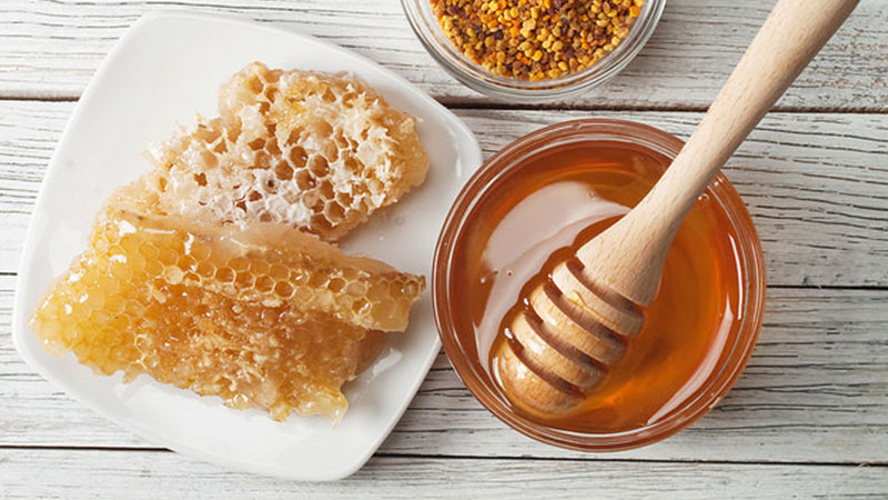 trị ho bằng mật ong